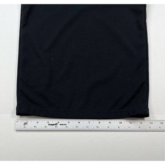 Halara Wide Leg High Rise Pants Size XL Petite Black Pull On Office Stretch EUC - Picture 7 of 9